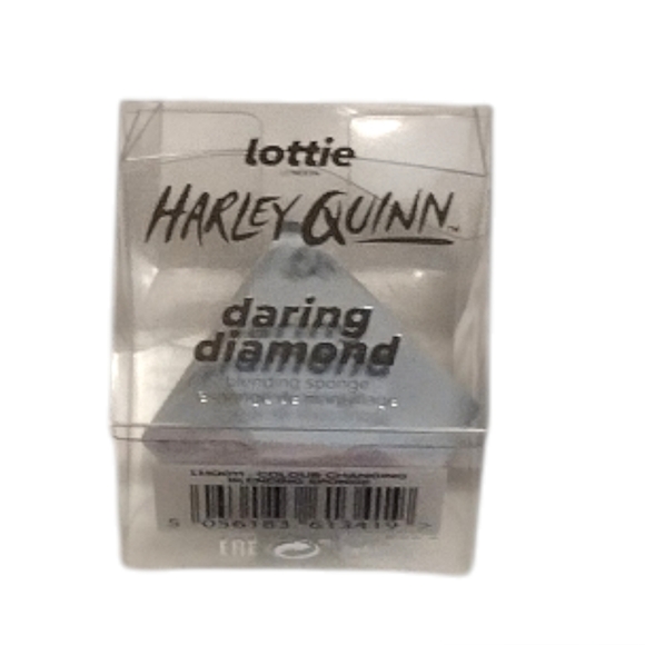 Lottie London Harley Quinn Gold Powder Eyeshadow Blending Diamond Lipstick 4 - Picture 8 of 9